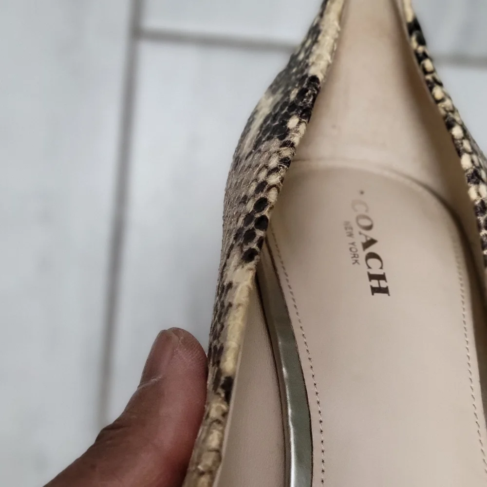 Coach Women's Coach New York High Heel Shoes Size 10 B - Picture 5 of 13